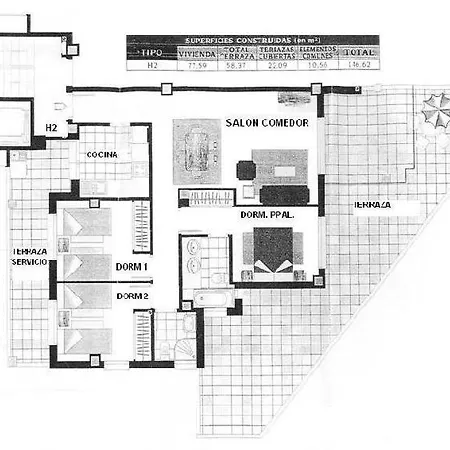 מלון Residencial Tamarindo - Primera Linea Gran Terraza דניה